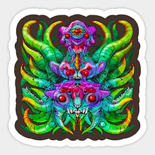 Floralibus Bracchia Sticker